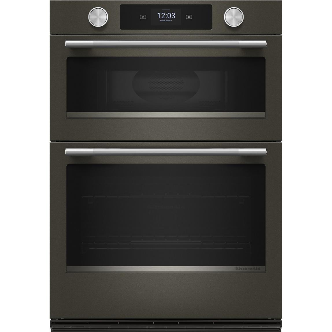 KitchenAid 30-inch Built-in Combination Wall Oven with Microwave Oven with Convection Technology KOEC730SBE IMAGE 1
