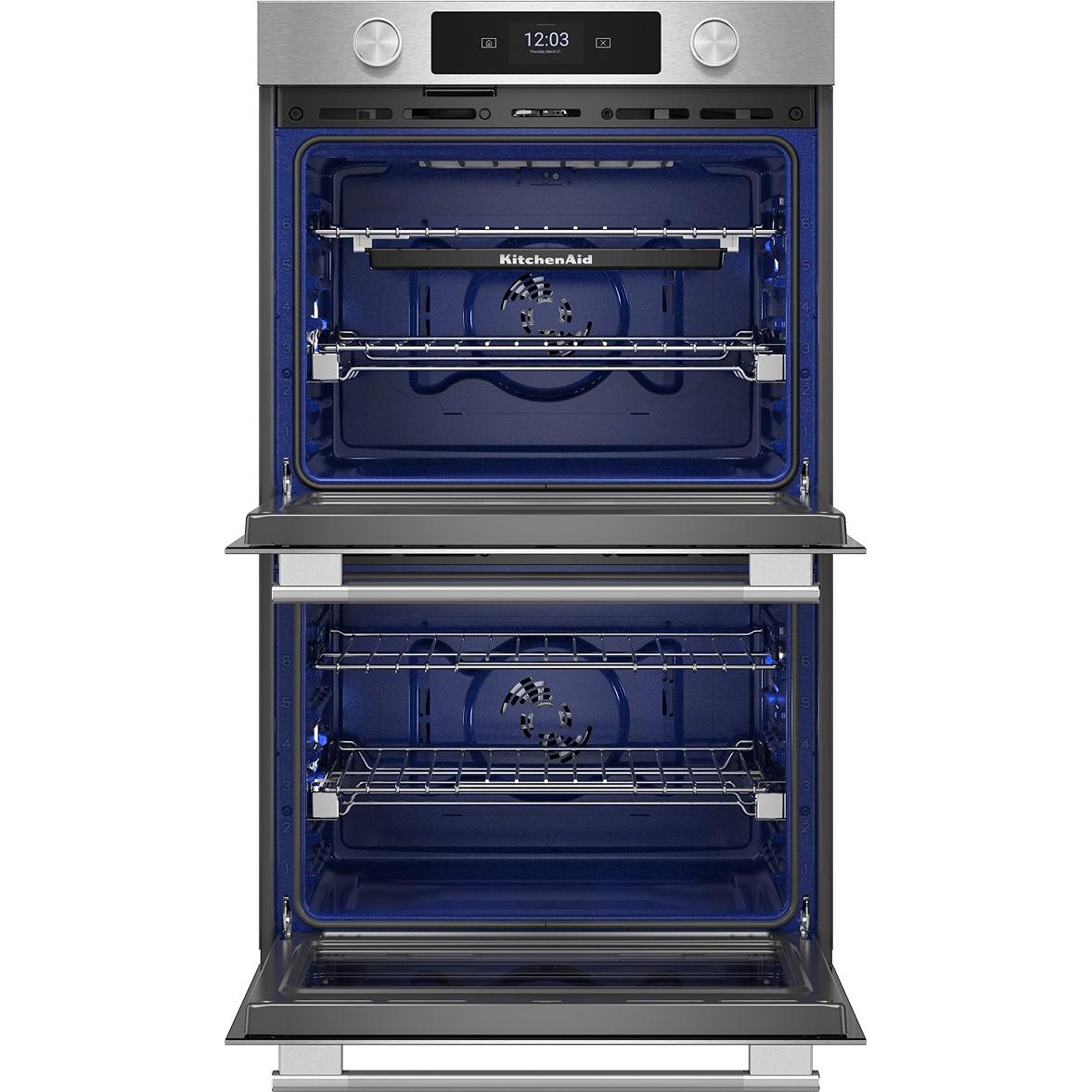 KitchenAid 27-inch Built-in Double Wall Oven with Convection Technology KOED727SPS IMAGE 2