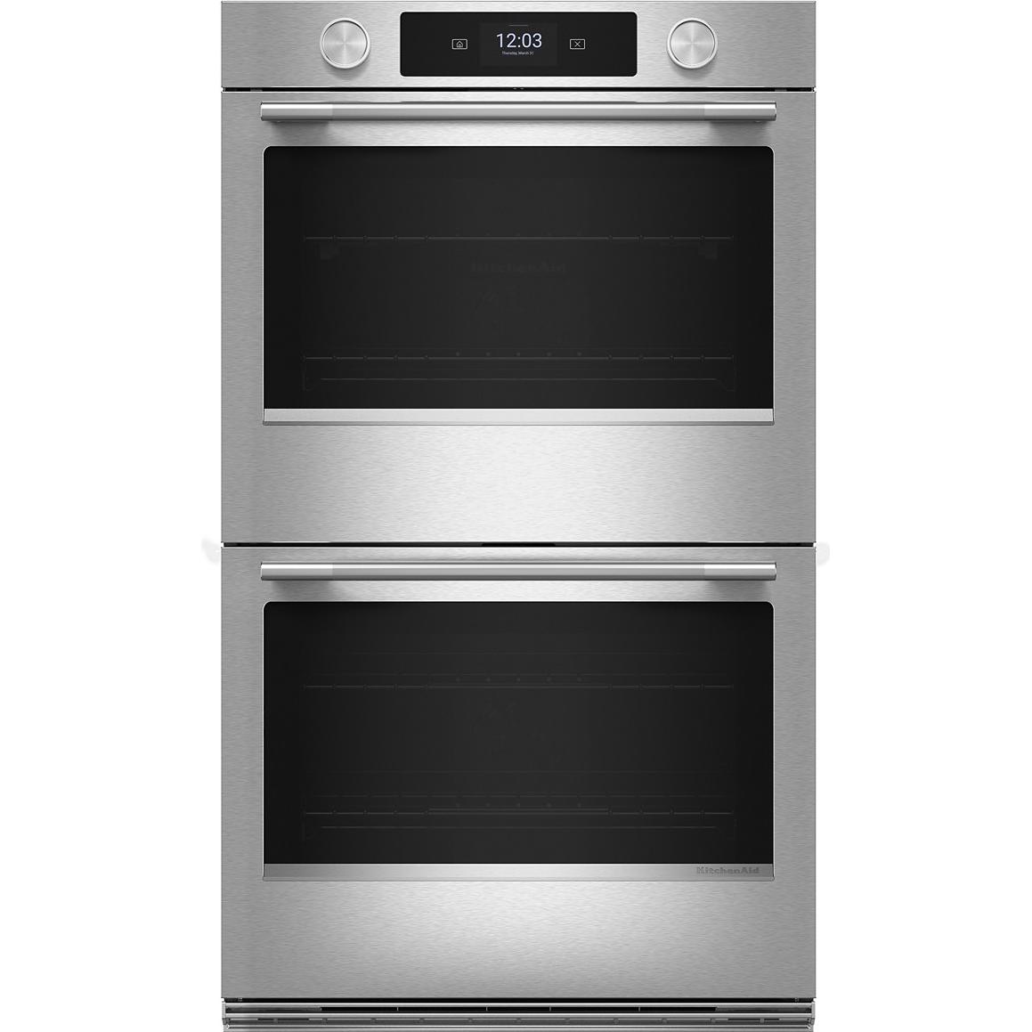 KitchenAid 30-inch Built-in Double Wall Oven with Convection Technology KOED730SPS IMAGE 1