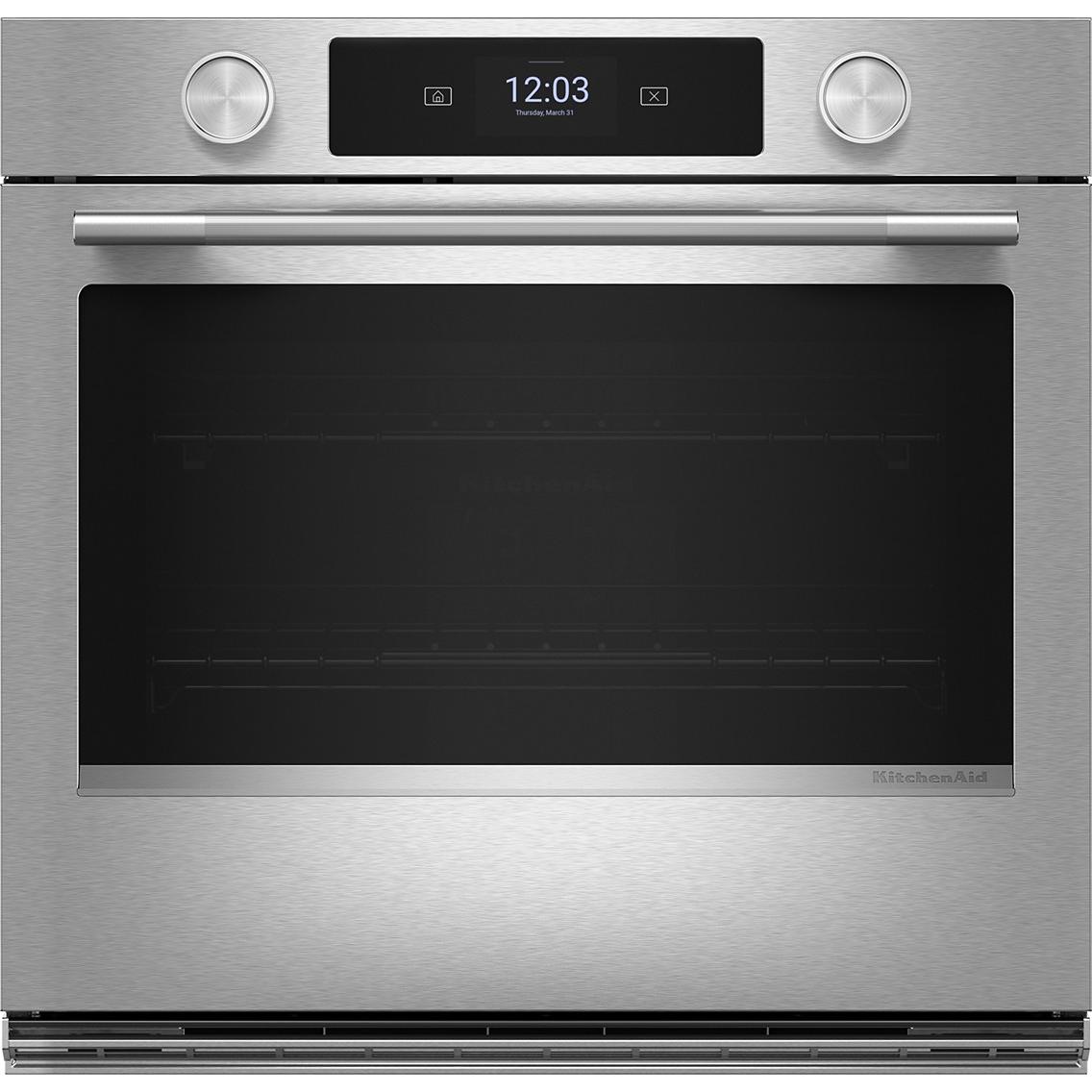 KitchenAid 27-inch Built-in Single Wall Oven with Convection Technology KOES727SPS IMAGE 1