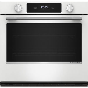 KitchenAid 30-inch Built-in Single Wall Oven with Convection Technology KOES730SWH IMAGE 1