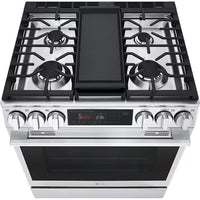 LG 30-inch Slide-In Gas Range with Air Fry LSGL6335X IMAGE 8