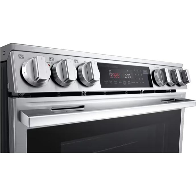 LG 6.3 cu. ft. Smart Induction Slide-In Range with ProBake Convection® and InstaView® LSIL6336XE IMAGE 10