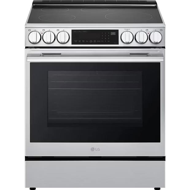 LG 6.3 cu. ft. Smart Induction Slide-In Range with ProBake Convection® and InstaView® LSIL6336XE IMAGE 1