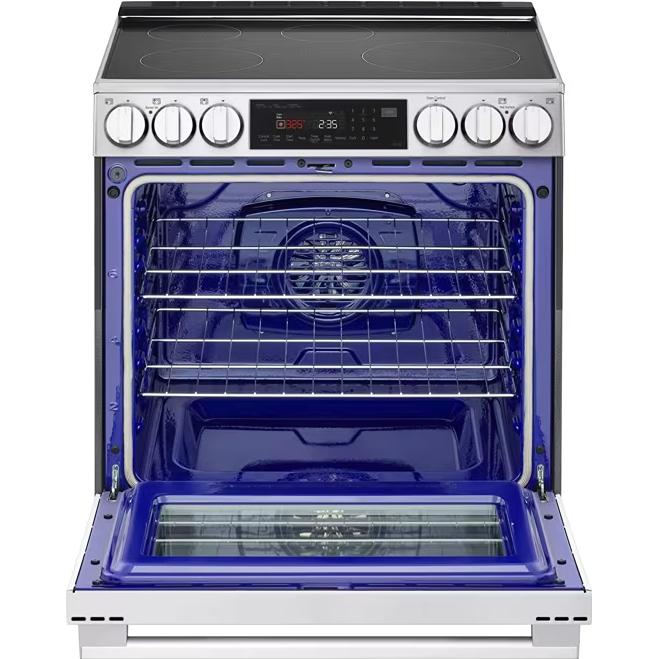LG 6.3 cu. ft. Smart Induction Slide-In Range with ProBake Convection® and InstaView® LSIL6336XE IMAGE 4