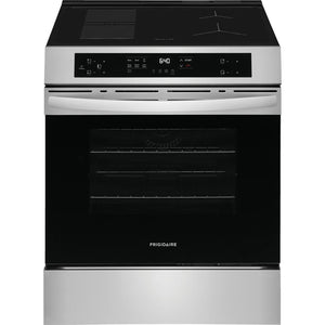 Frigidaire 30-inch Front Control Induction Range with Air Fry FCFI308CBS IMAGE 1