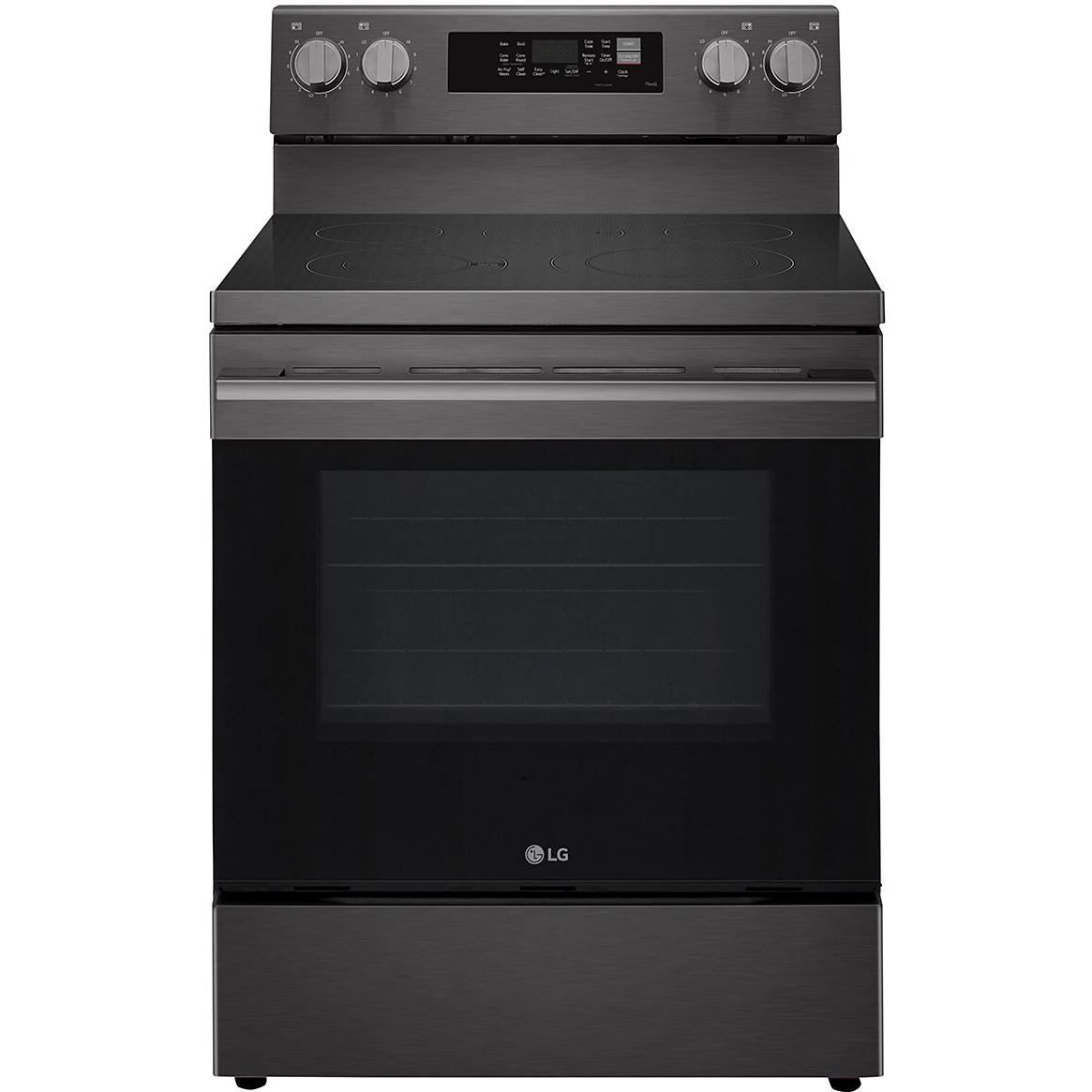 LG 30-inch Smart Electric Range with Air Fry LREN6325ZE IMAGE 4