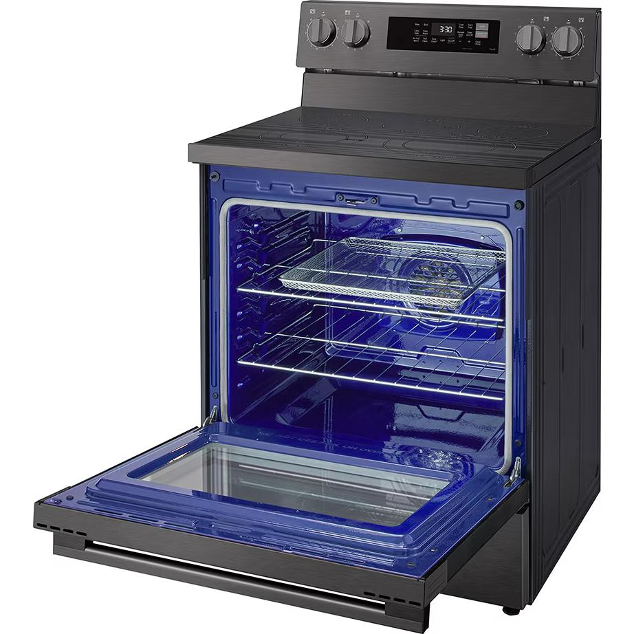 LG 30-inch Smart Electric Range with Air Fry LREN6325ZE IMAGE 6