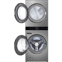 LG Stacked Washer/Dryer Electric Laundry Center with TurboWash™ 360 Technology WKEX200HVA IMAGE 10