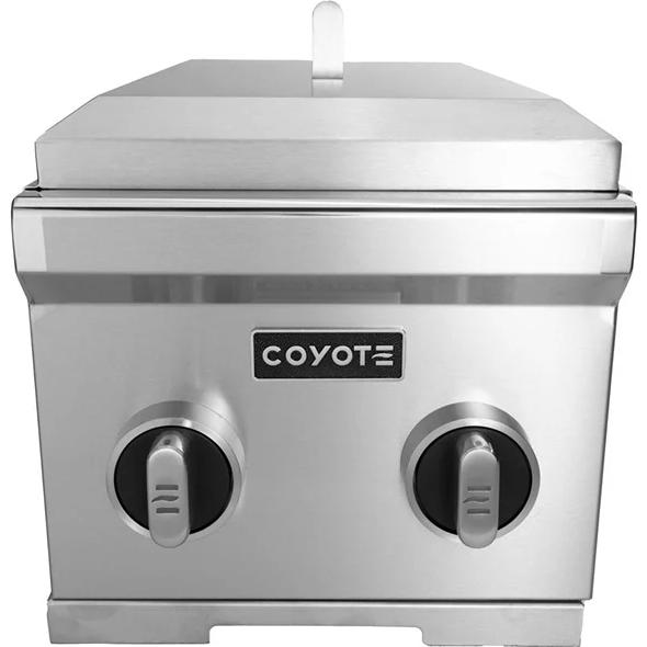 Coyote 12-inch Built-In Double Side Burner C3DB LP IMAGE 3