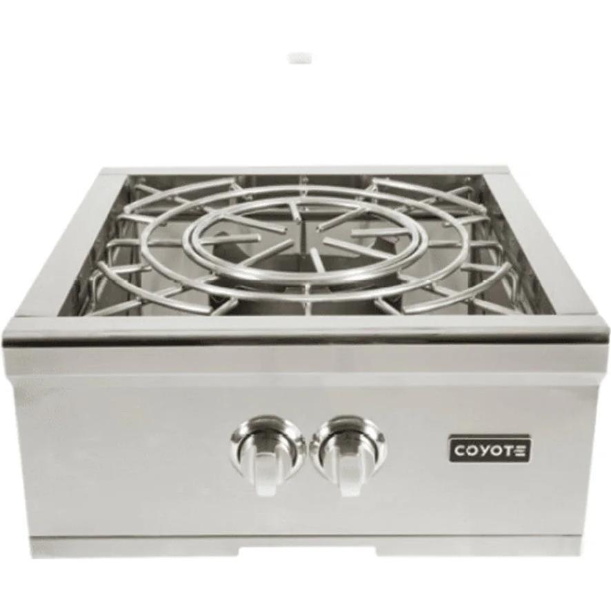 Coyote 24-inch Built-In Power Burner C3PB NG IMAGE 1