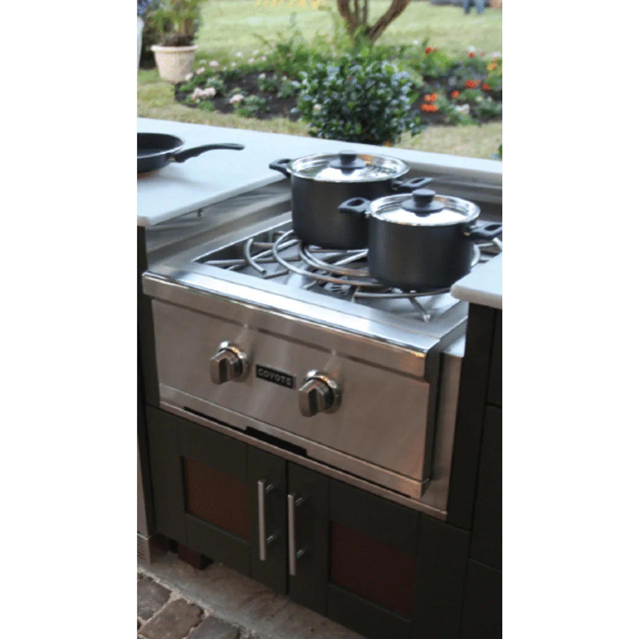 Coyote 24-inch Built-In Power Burner C3PB NG IMAGE 3