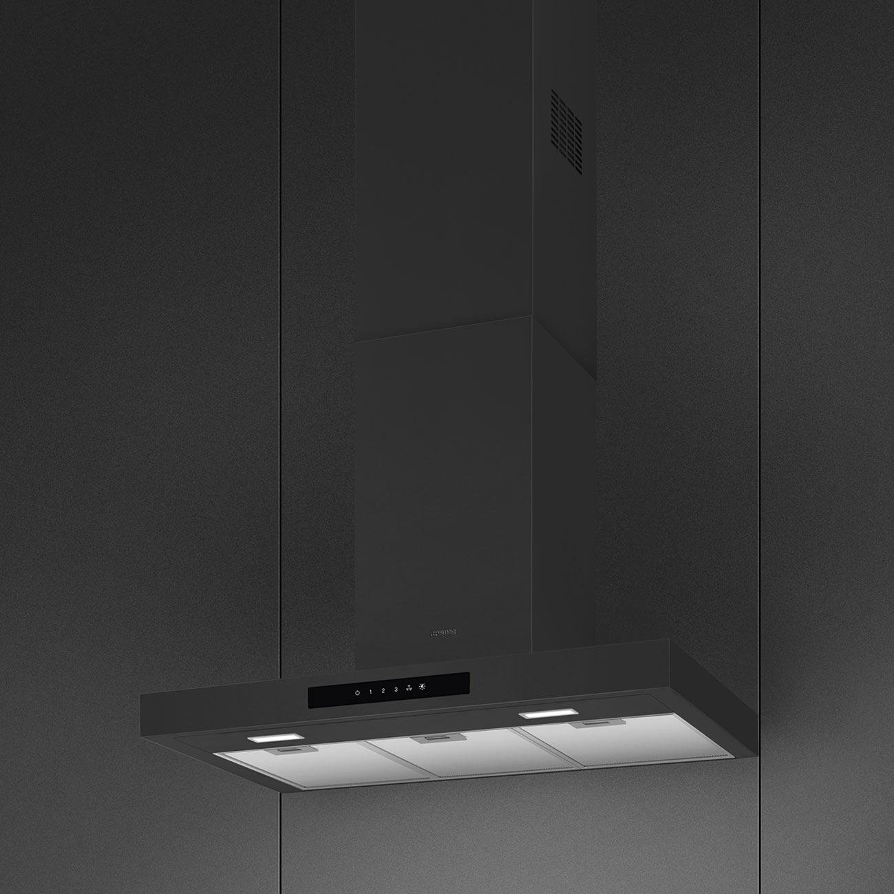 Smeg 30-inch Universale Wall Mount Hood KBTU30AN IMAGE 2