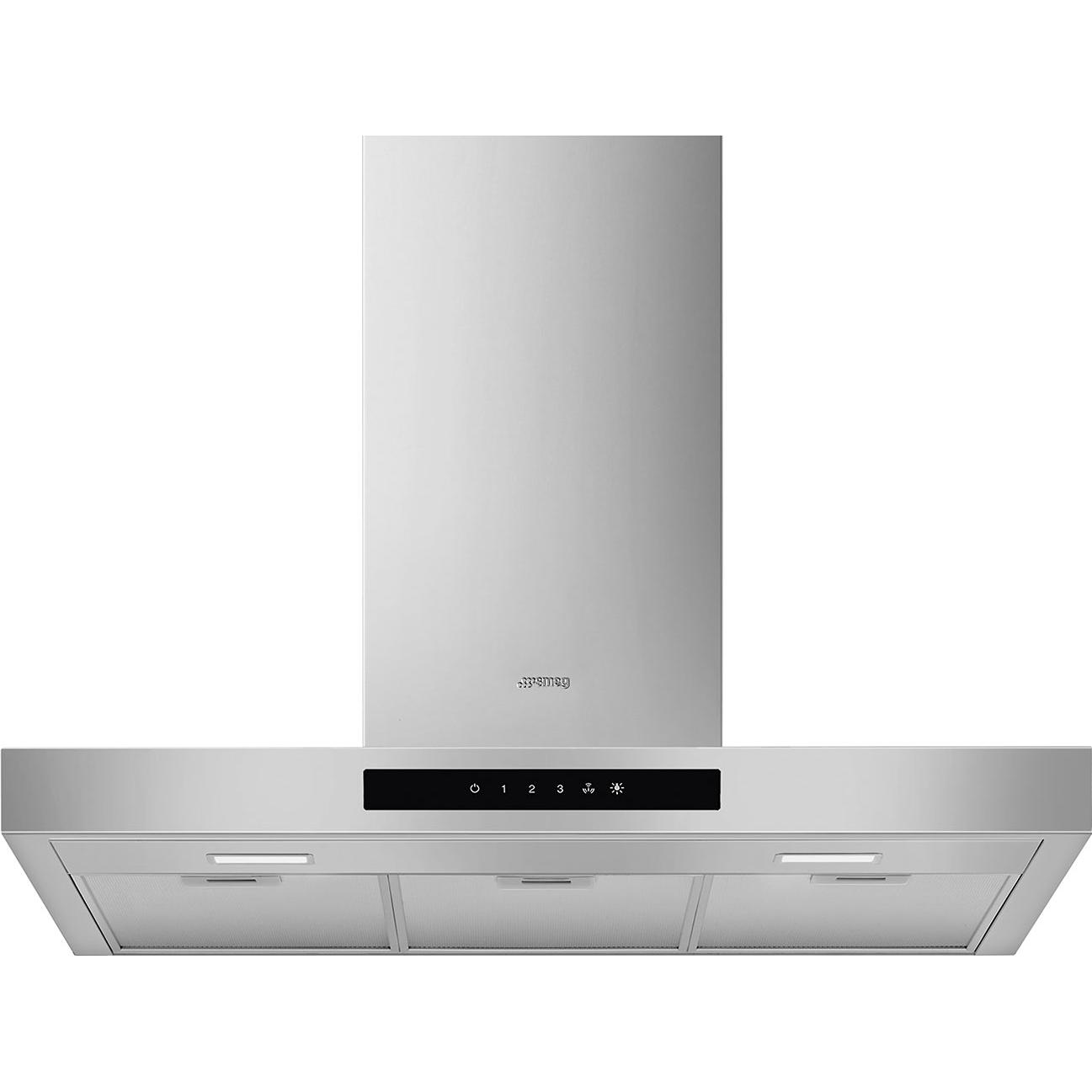 Smeg 30-inch Universale Wall Mount Hood KBTU30X IMAGE 1