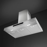 Smeg 30-inch Universale Wall Mount Hood KBTU30X IMAGE 3