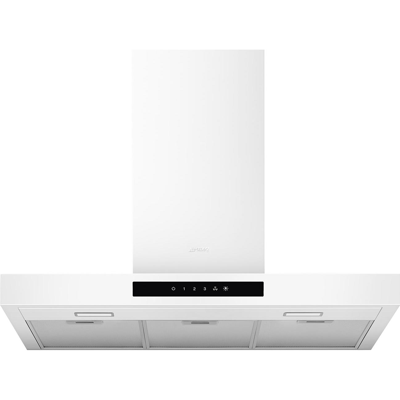 Smeg 30-inch Universale Wall Mount Hood KBTU30MW IMAGE 1