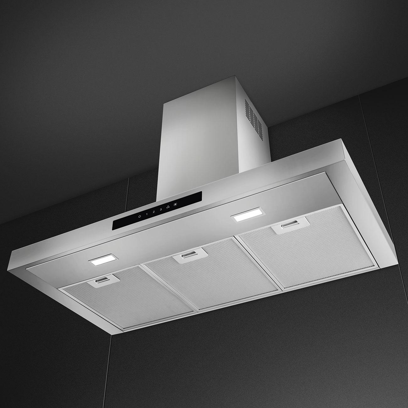 Smeg 36-inch Universale Wall Mount Hood KBTU36X IMAGE 3