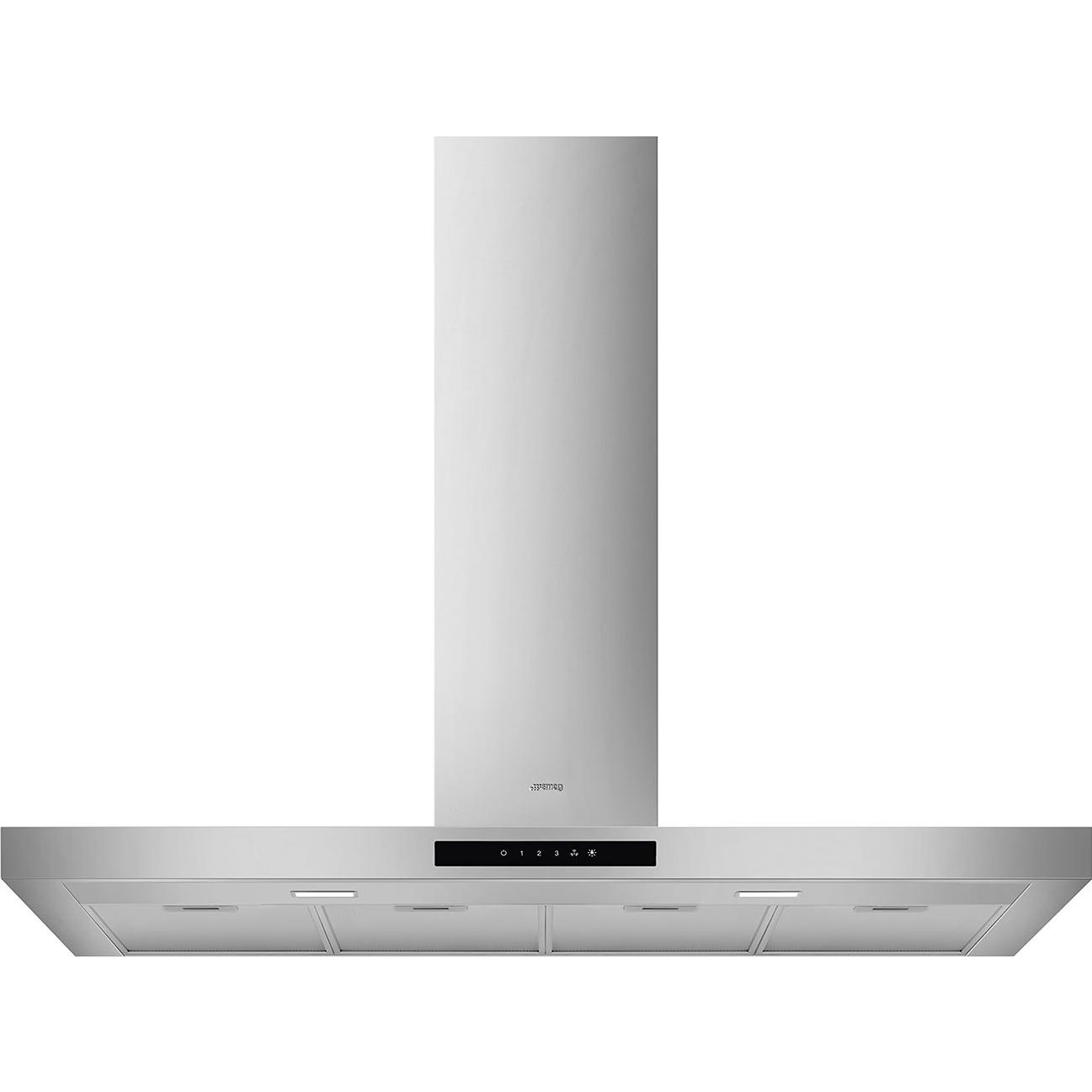 Smeg 48-inch Universale Wall Mount Hood KBTU48X IMAGE 1