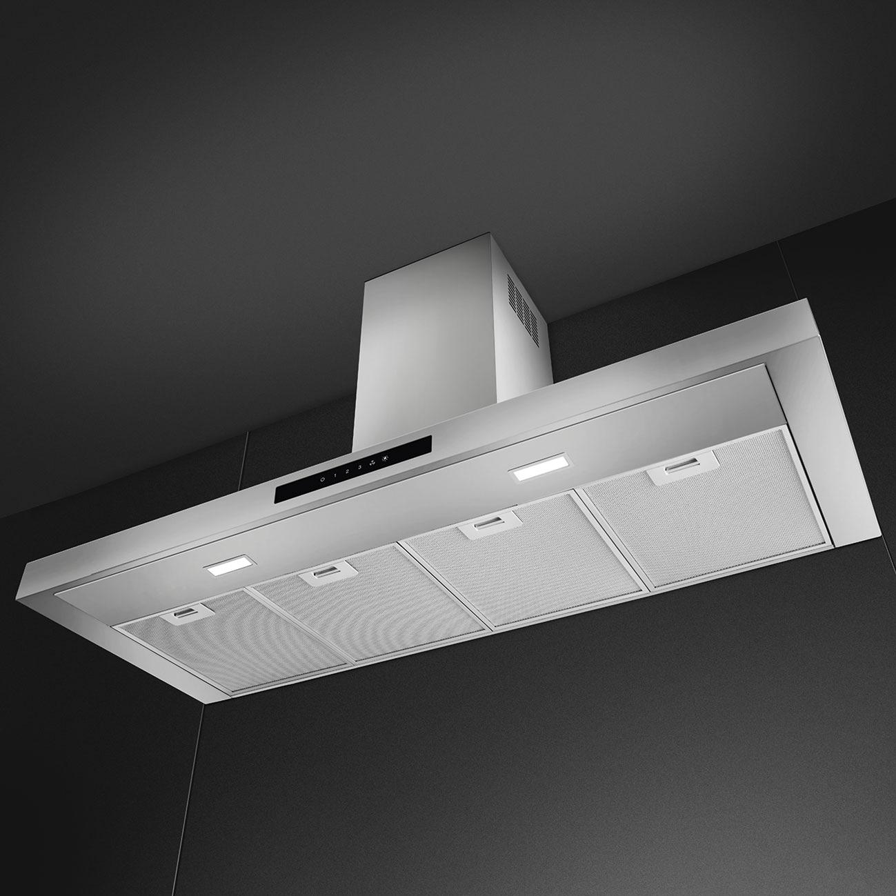 Smeg 48-inch Universale Wall Mount Hood KBTU48X IMAGE 3