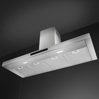 Smeg 48-inch Universale Wall Mount Hood KBTU48X IMAGE 3