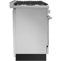 Smeg 48-inch Freestanding Dual-Fuel Range True Convection Technology SPR48UGMX IMAGE 6