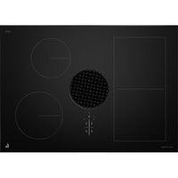 JennAir 30-inch Built-in Induction Cooktop with Downdraft Ventilation JIDT730SBL IMAGE 1