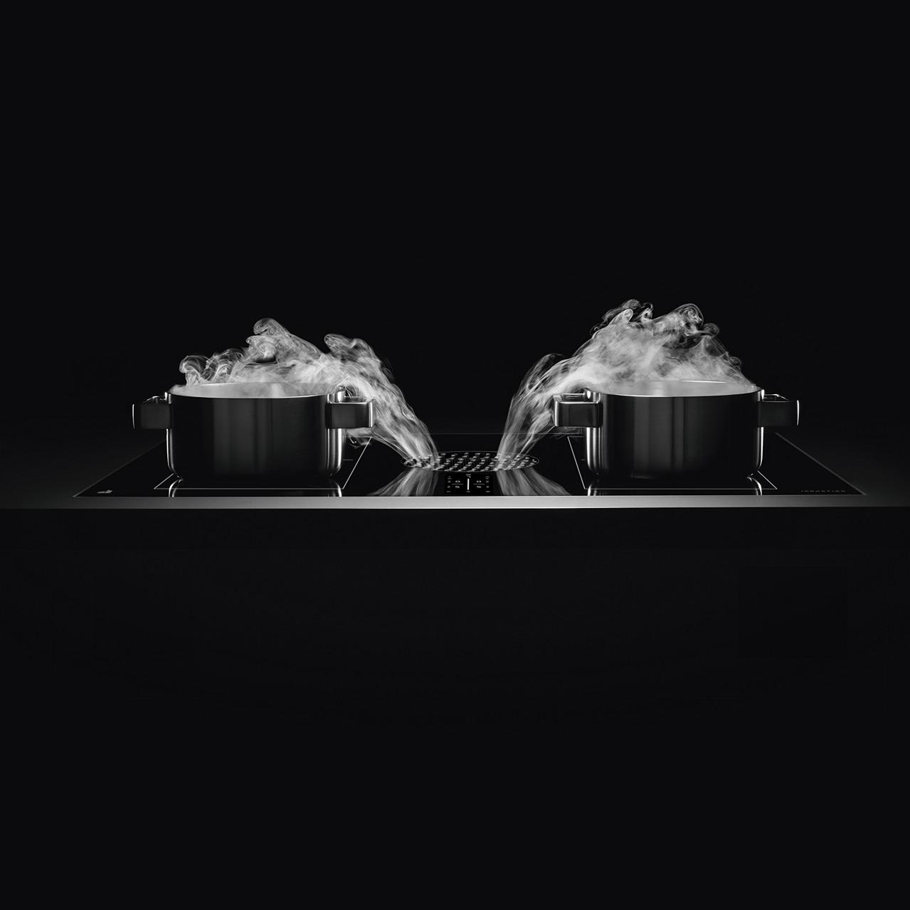 JennAir 36-inch Built-in Induction Cooktop with Downdraft Ventilation JIDT836SBL IMAGE 15