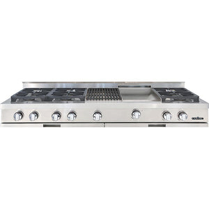 Capital 60-inch Built-in Gas Rangetop with 6 Burners, Grill and Griddle GRT604BG2-L IMAGE 1