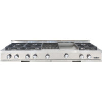 Capital 60-inch Built-in Gas Rangetop with 6 Burners, Grill and Griddle GRT604BG2-N IMAGE 1