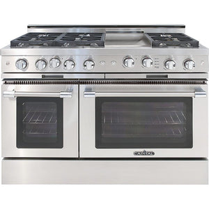 Capital 48-inch Freestanding Gas Range with 6 Burners and Griddle GSCR484G2-N IMAGE 1