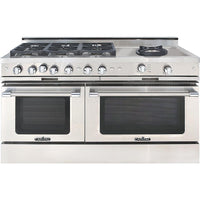 Capital 60-inch Freestanding Gas Range with 6 Burners and Wok GSCR606CW-L IMAGE 1