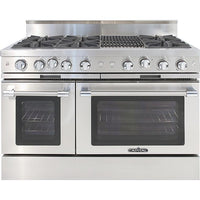 Capital 48-inch Freestanding Gas Range with 6 Burners and Grill MCOR484B2-N IMAGE 1