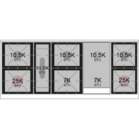 iLVE 60-inch Freestanding Dual Fuel Range with Griddle and Solid Door UN60FQNMPWHPLP IMAGE 6