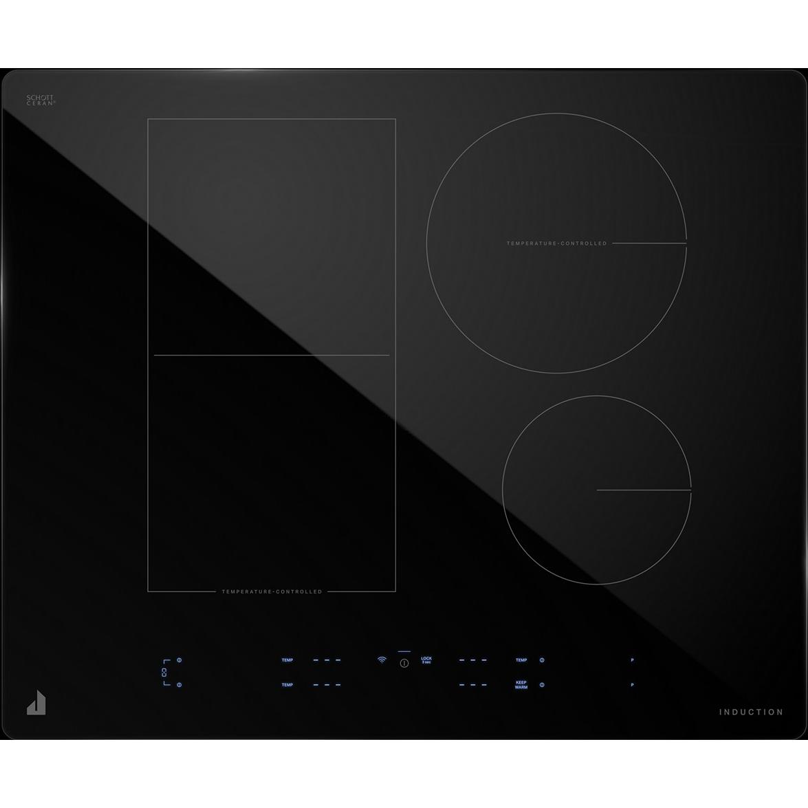 JennAir 24-inch Built-in Induction Cooktop JICT724SB IMAGE 1
