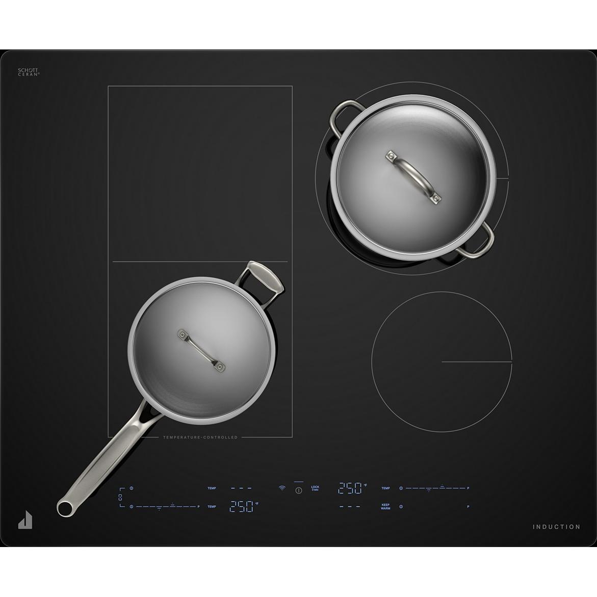 JennAir 24-inch Built-in Induction Cooktop JICT724SB IMAGE 2