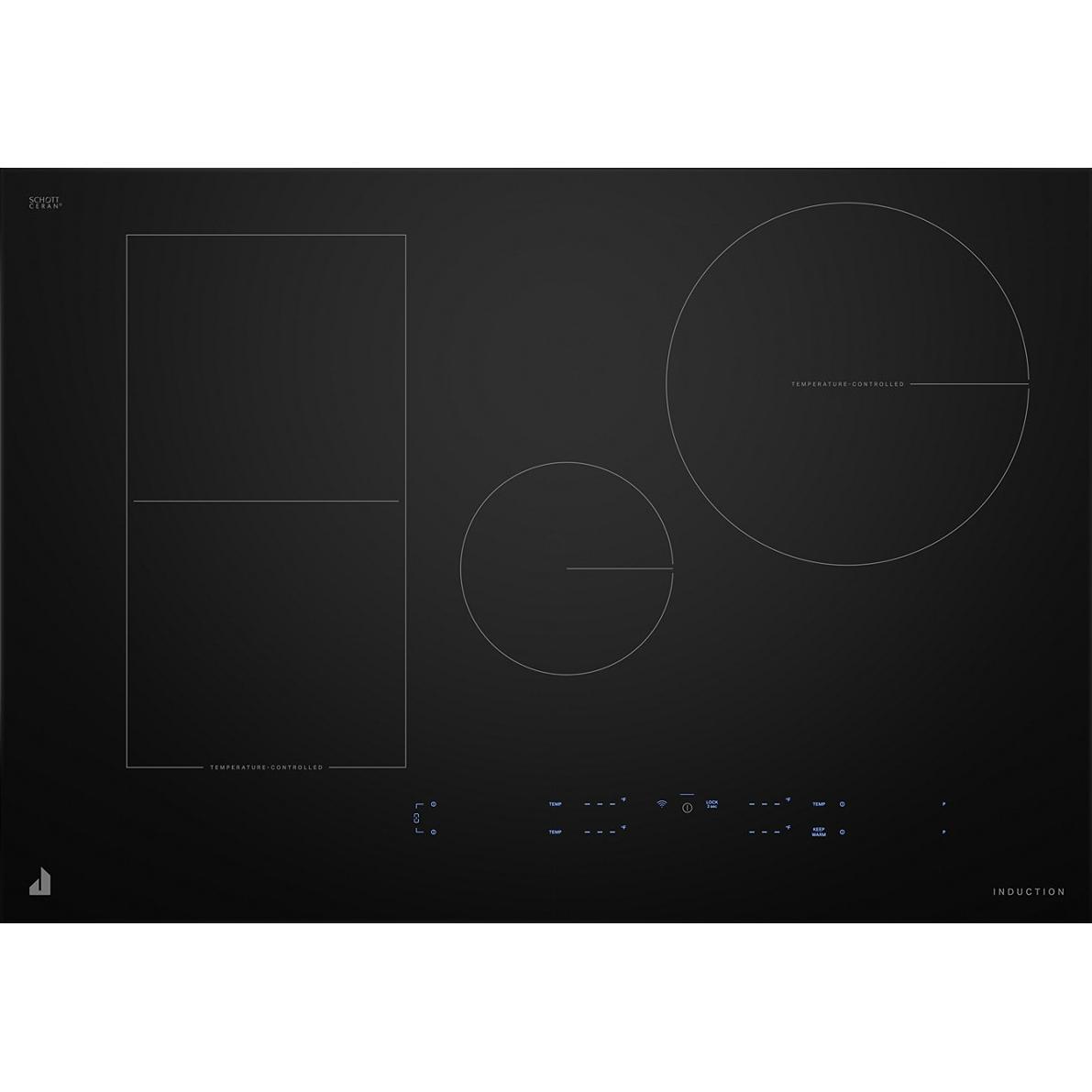 JennAir 30-inch Built-in Induction Cooktop JICT730SB IMAGE 1