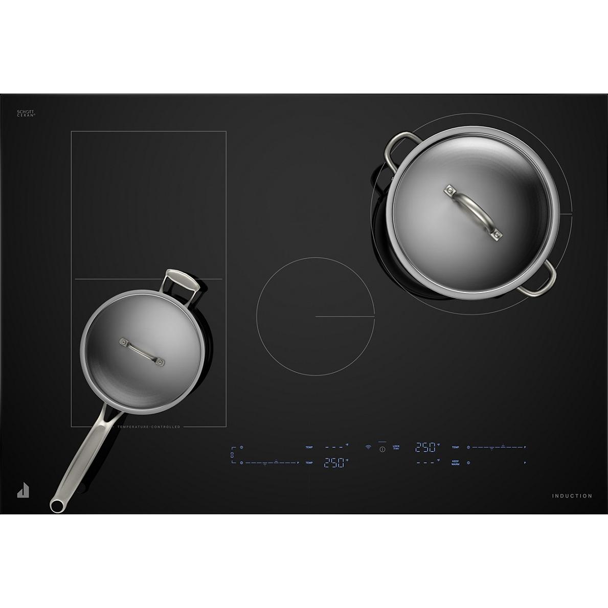 JennAir 30-inch Built-in Induction Cooktop JICT730SB IMAGE 2