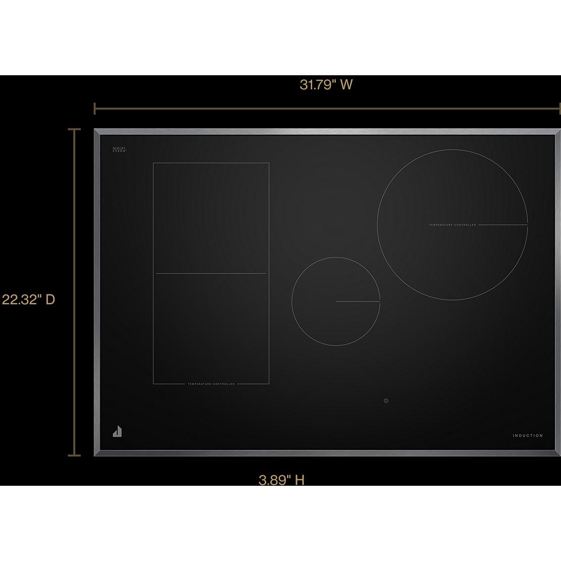 JennAir 30-inch Built-in Induction Cooktop JICT730SS IMAGE 5
