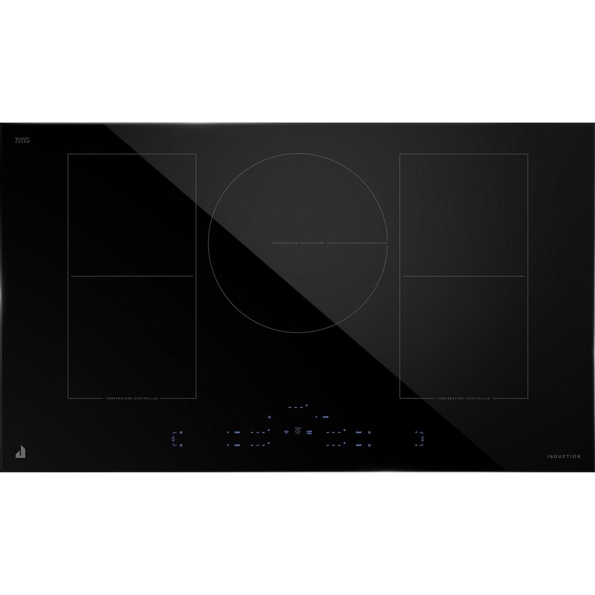 JennAir 36-inch Built-in Induction Cooktop JICT736SB IMAGE 1