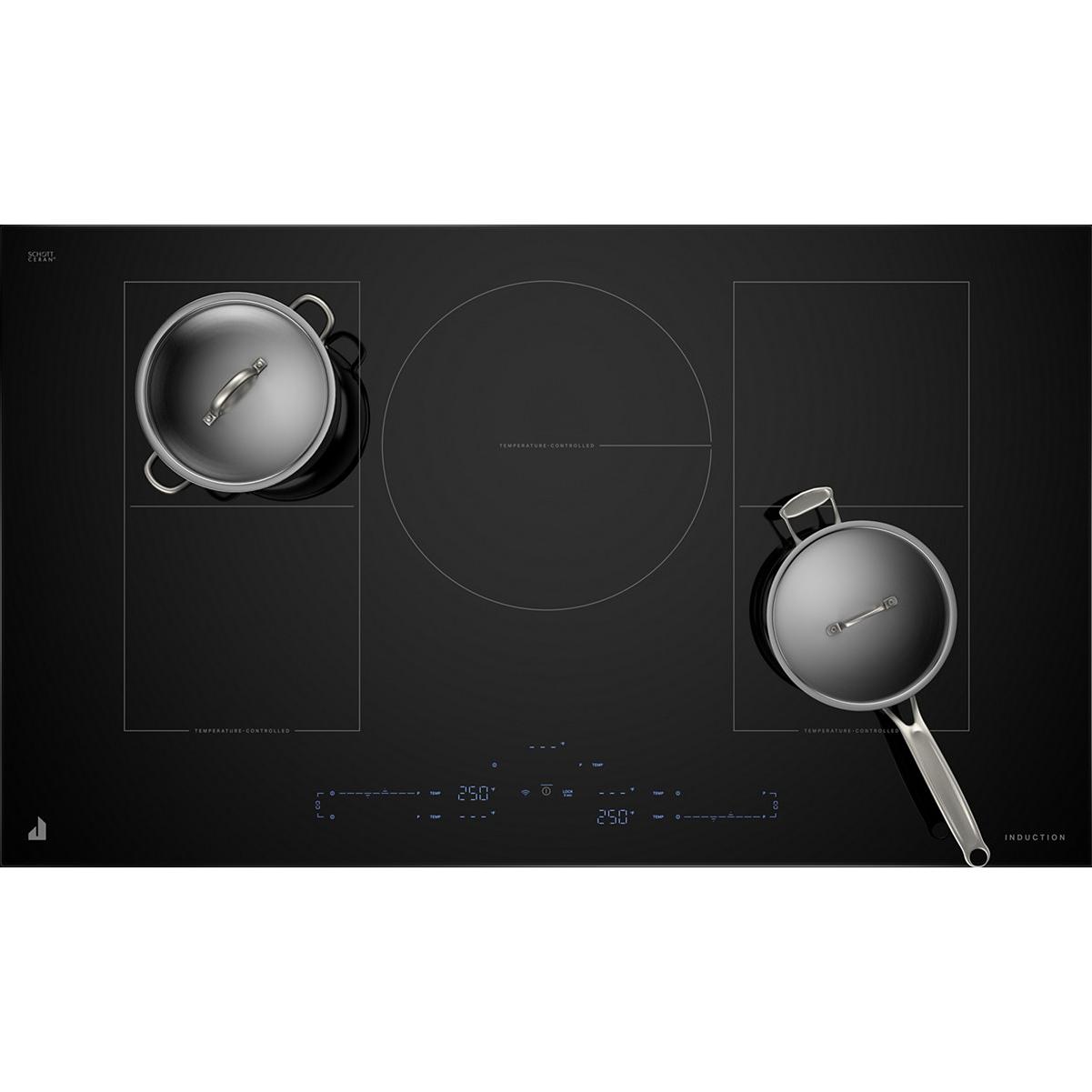 JennAir 36-inch Built-in Induction Cooktop JICT736SB IMAGE 2