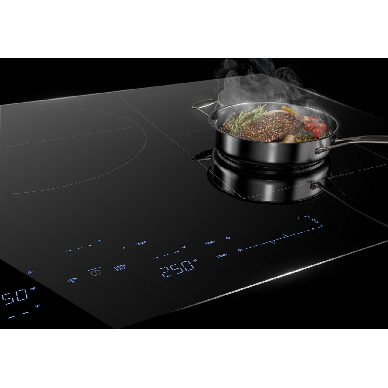 JennAir 36-inch Built-in Induction Cooktop JICT736SB IMAGE 7