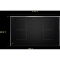 JennAir 36-inch Built-in Induction Cooktop JICT736SS IMAGE 10