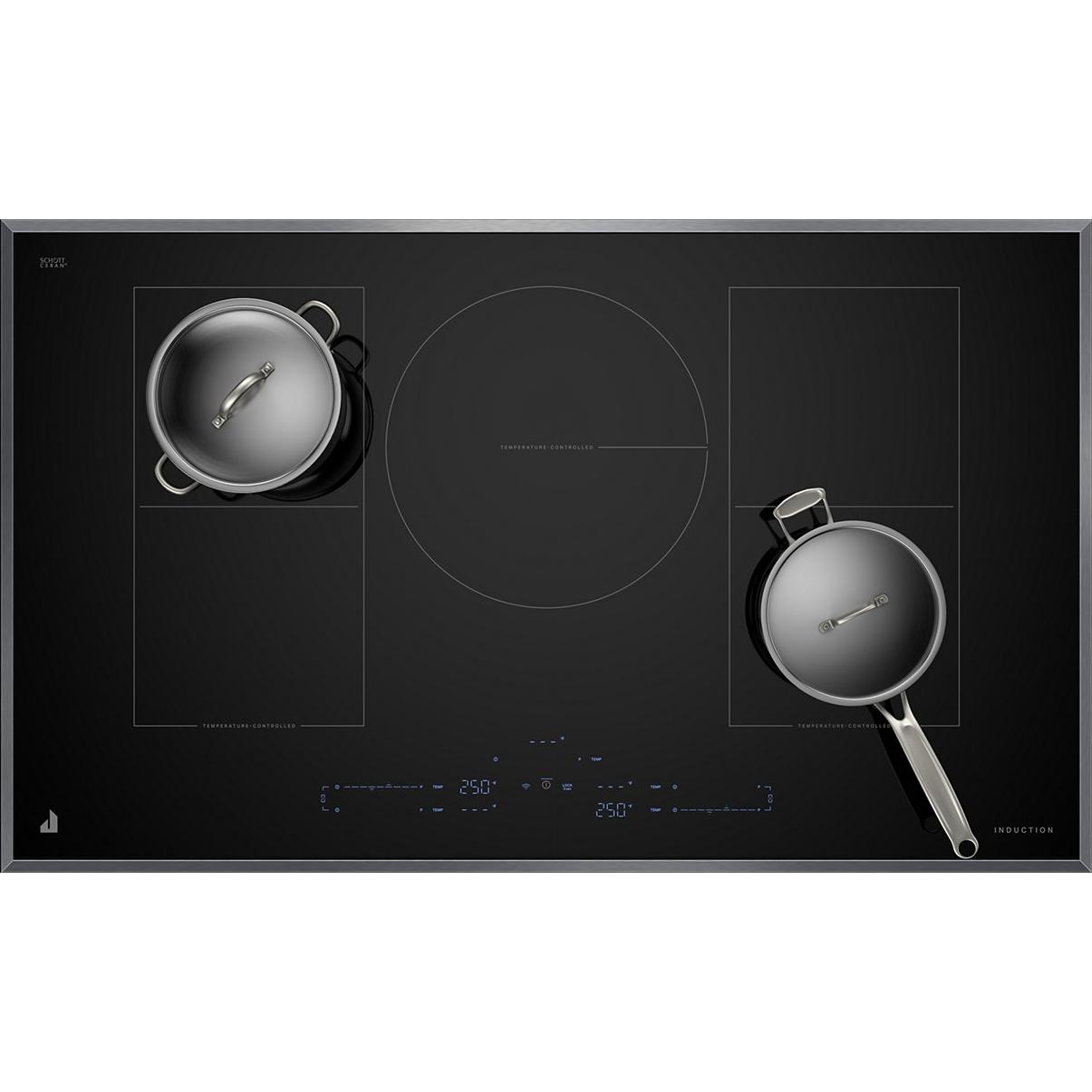 JennAir 36-inch Built-in Induction Cooktop JICT736SS IMAGE 2