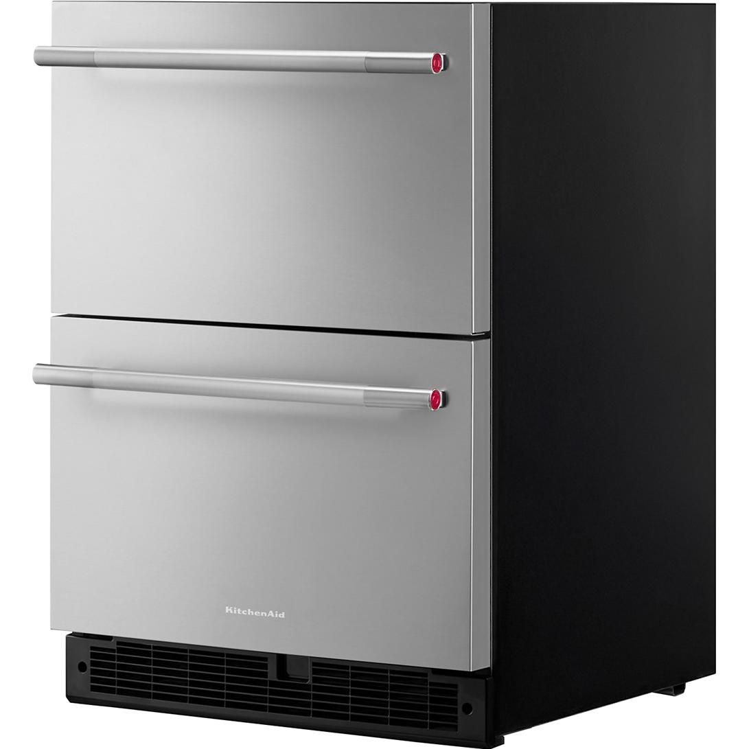 KitchenAid 24-inch Double Drawer Refrigerator KURT524SSB IMAGE 4
