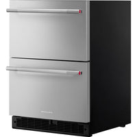 KitchenAid 24-inch Double Drawer Refrigerator KURT524SSB IMAGE 4