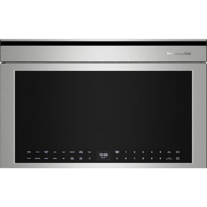 KitchenAid 30-inch, 1.1 cu. ft. Built-in Microwave Oven with Air Fry Mode YKMBT730SPS IMAGE 1