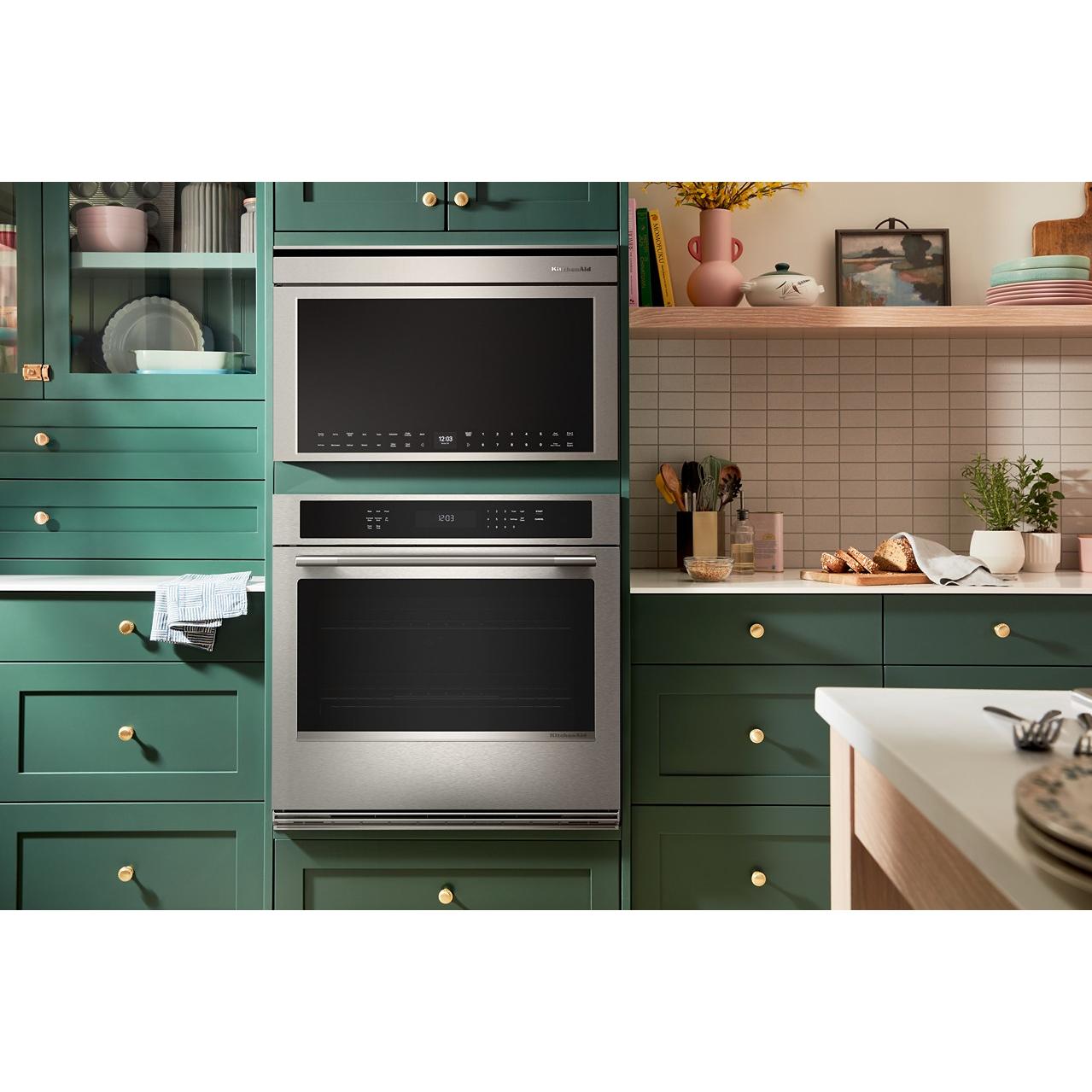 KitchenAid 30-inch, 1.1 cu. ft. Built-in Microwave Oven with Air Fry Mode YKMBT730SPS IMAGE 13