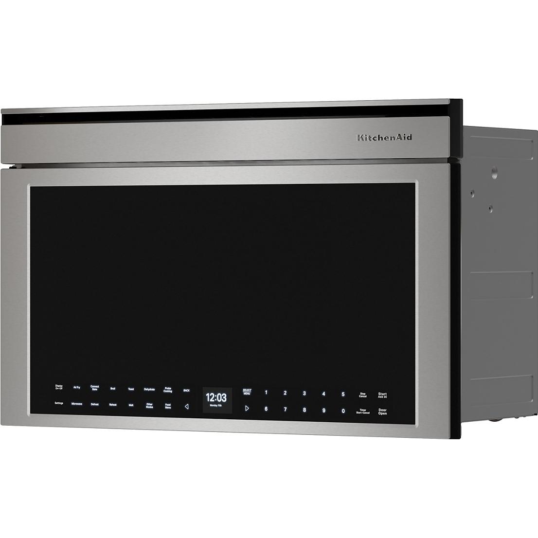 KitchenAid 30-inch, 1.1 cu. ft. Built-in Microwave Oven with Air Fry Mode YKMBT730SPS IMAGE 5
