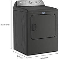 Maytag 7.0 cu. ft. Electric Dryer with Pet Pro Option YMED5605RU IMAGE 5