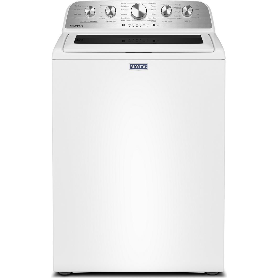 Maytag 5.5 cu. ft. Top Loading Washer with Pet Pro Option MTW5600RW IMAGE 1